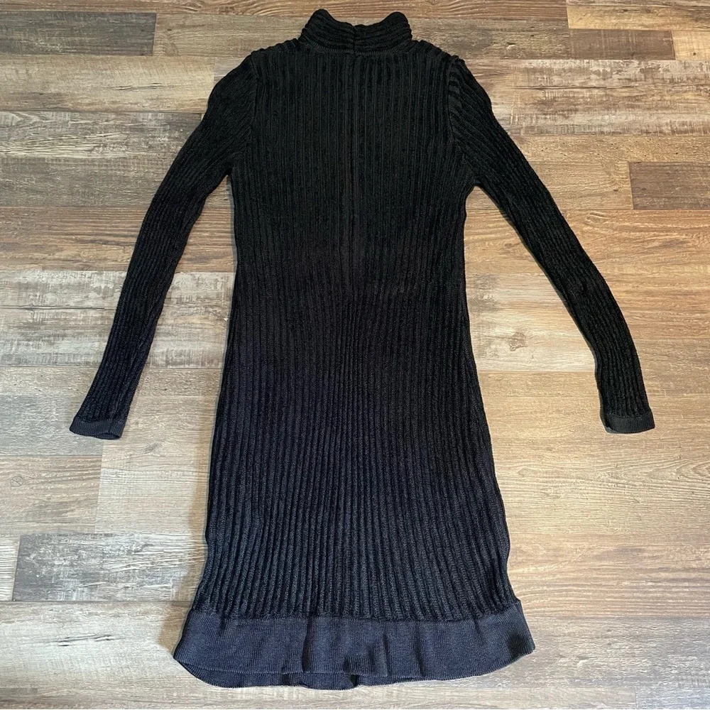 L’AGENCE Edita Ribbed Turtleneck Dress - Picture 6 of 10